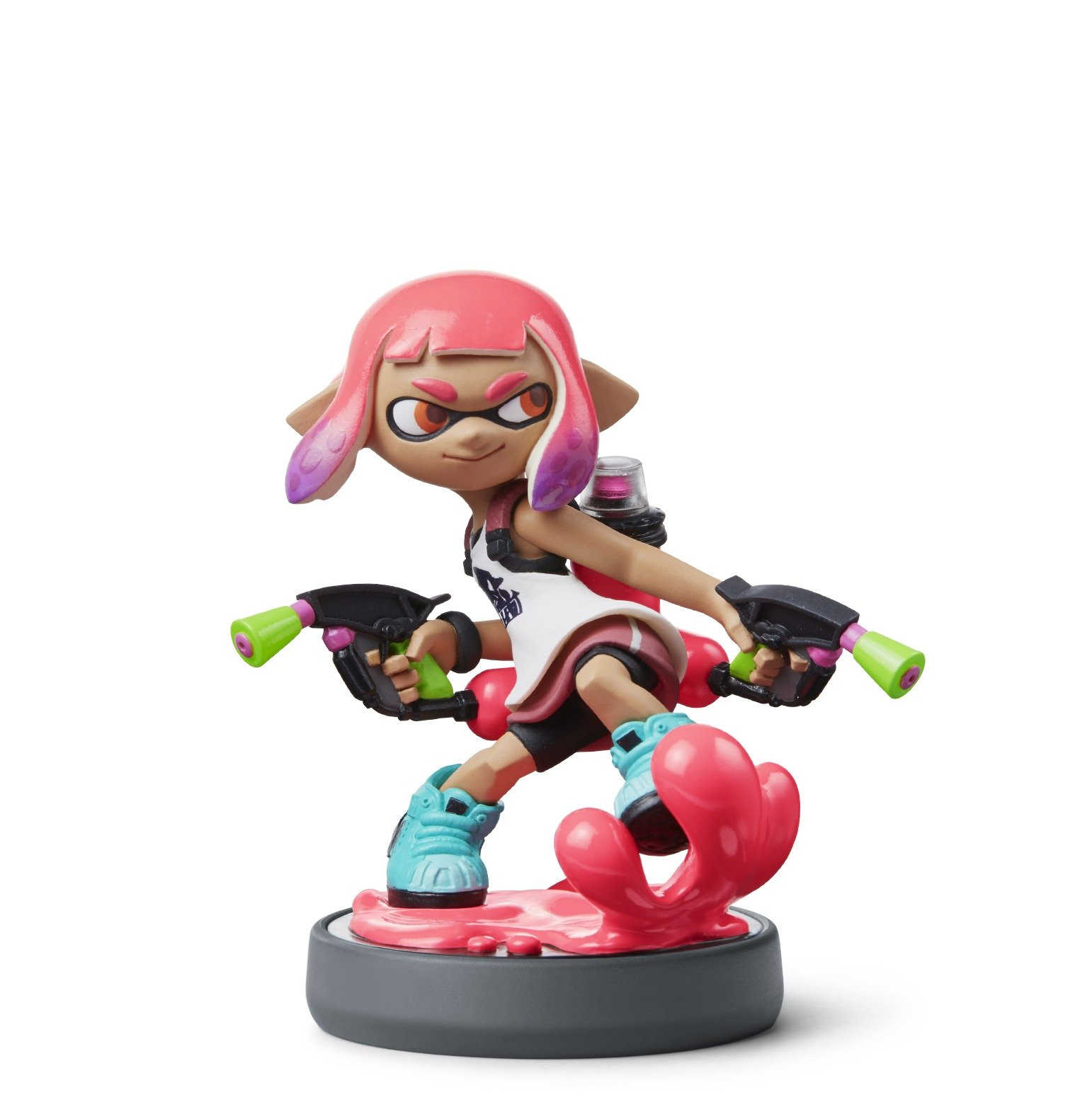 Nintendo Amiibo Inkling Girl Neon Pink Nintendo Amiibo Inkling Girl Neon Pink